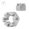 M6 Stainless Steel A2 Castle Nuts, 20-Pack | DIN 935 by MESAROS view 4