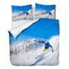 OliveSleep Skiers King-Size Duvet Cover Set, 3-Piece, Multi 13 view 1