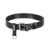 Makita E-15693 Heavy-Duty Black Leather Belt, 138 cm Long, Genuine Cowhide, 40 mm Wide view 1