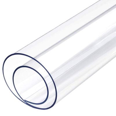 WUZMING 2 mm Clear PVC Chair Mat for Hard Floors, 100 x 100 cm