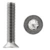 FASTON M4 x 40 Countersunk Screws, TX T20, DIN 965, A2/V2A Stainless Steel, 30-Pack view 1
