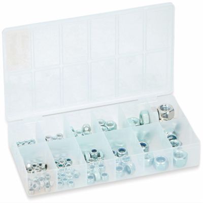 163-Piece Nut Assortment, ST, KINZO