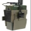 WARRIOR - A.S. Laser Cut MBITR/Harris Radio Pouch, Ranger Green view 1