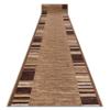 rugsx Adagio Beige Non-Slip Runner Rug for Kitchen, Hallway and Living Room, 80 x 410 cm view 1