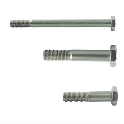 AGBERG M16 x 55 Hex Head Bolts, Partially Threaded, A2 (V2A) Stainless Steel, DIN 931 (ISO 4014), 50 Count