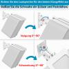 notiela Wall Mount for Sonos Five & Play:5 Gen 2 Speakers, Tilting & Swiveling, Adjustable, White view 3