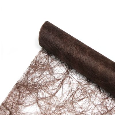 JULANO Original Sizoweb Table Runner for Decoration (30 cm, 1 m, Dark Brown)