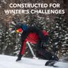 Sena Latitude Ski Helmet with Integrated Speakers and Microphone, 4-Way Bluetooth Intercom, Hands-Free Communication, Music, Size M view 4