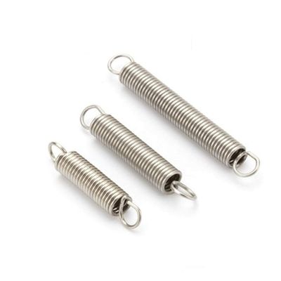 Pangyoo PYouo Extension Spring, 1 mm Wire, 5 pcs/lot, 1 x 8 x 20/25/30/35/40/45/50/60 mm Stainless Steel Tension Spring with Hooks (Length: 50 mm)