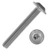 M10 x 45/45 mm A2 Stainless Steel Flange Button Head Socket Screws, ISO 7380, 50-Pack view 1