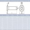 M10 x 45/45 mm A2 Stainless Steel Flange Button Head Socket Screws, ISO 7380, 50-Pack view 2