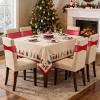 SquarePie 50-Pack Red Elastic Sequin Chair Sashes view 4