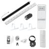 NOBILY Roller Shutter Complete Set for 40 mm Octagonal Shaft, Wireless Mini Motor 13 Nm, Remote Control and Hardware Kit, up to 1 m Overall Length view 1