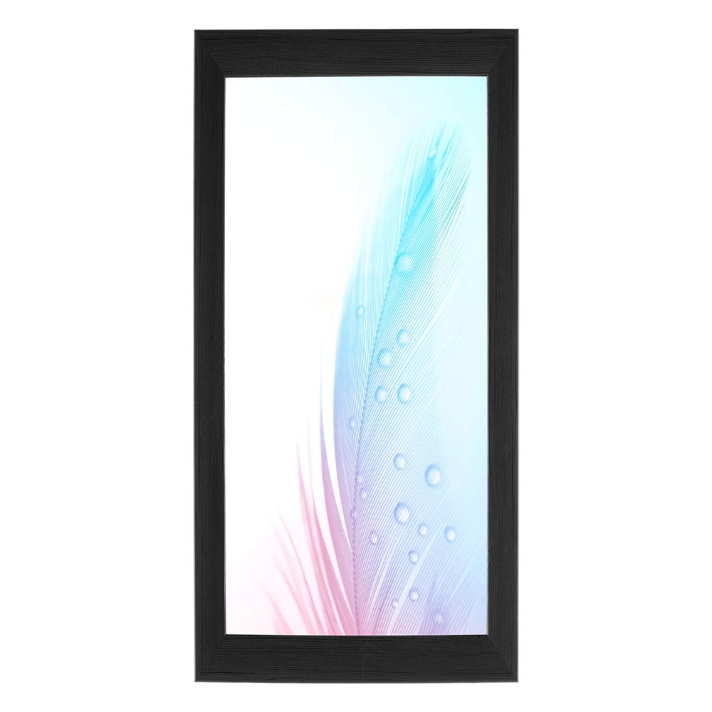 DR35 Picture Frame 46 x 20 cm, Black Pine, 35 mm MDF Wood Frame