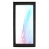 DR35 Picture Frame 46 x 20 cm, Black Pine, 35 mm MDF Wood Frame view 1
