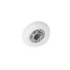 Idler Roller, Steel/Plastic, 19 mm Diameter, 5 mm Bore, Convex view 1