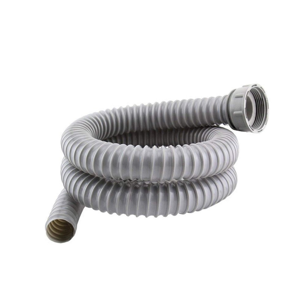 AIGUO Flexible Drain Pipe for Sinks, Appliances, Containers, and Bathtubs, Push-Fit, 0.8 m