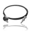 Drahtseile24 Coated Steel Cable for Fitness Equipment with Eyelet and Threaded Stud | 5 mm (4 to 5) | M12 Thread | 220 kg Working Load | 1.80 m view 1