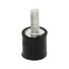 MroMax M6 Male-Female Rubber Mounts, Vibration Isolators, Shock Absorbers, 20 x 15 mm, Black, 4-Pack view 2