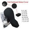 Outboard Motor Cover 420D Oxford Waterproof Full Cover, Black, 30–60 HP view 3