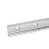 Fixed-Bearing Guide Rail (C-Profile), L 800 mm, H 35 mm, Counterbored Mounting Holes view 1
