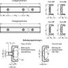 Fixed-Bearing Guide Rail (C-Profile), L 800 mm, H 35 mm, Counterbored Mounting Holes view 2