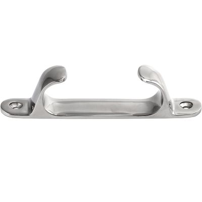 FASTON Straight Lip Fairlead Cleat 127 mm (2-Pack), A4/V4A Stainless Steel