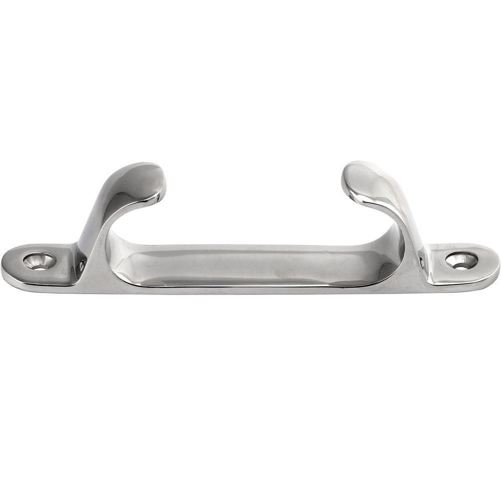 FASTON Straight Lip Fairlead Cleat 127 mm (2-Pack), A4/V4A Stainless Steel