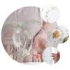 HEMOTON 19 cm Transparent Tempered-Glass Daisy Plate view 3