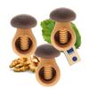 3 HOFMEISTER Wooden Nutcrackers with Metal Insert, 10 cm view 1