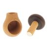 3 HOFMEISTER Wooden Nutcrackers with Metal Insert, 10 cm view 4