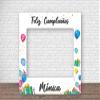 Personalized Happy Birthday Photo Board | 90 x 90 cm | Affordable and Original | Die-Cut Photo Prop view 1