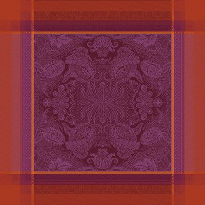 Garnier Thiebaut Isaphire Pourpre Tablecloth 175 x 255 cm