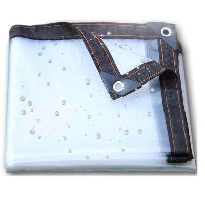 FOGUO Clear Waterproof Tarp, 2 x 2 m