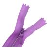 zssmGood 3-Piece Invisible Nylon Coil Zipper, 3#, Purple, 50 cm view 1