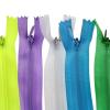 zssmGood 3-Piece Invisible Nylon Coil Zipper, 3#, Purple, 50 cm view 2
