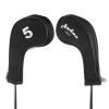 Andux MT/AL01 Golf Club Headcovers with Zipper, Black, 10 pcs view 3