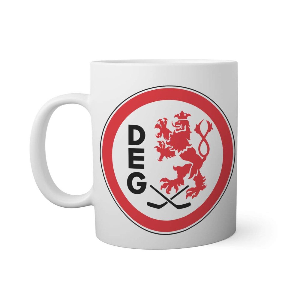 Ice Hockey Team Düsseldorf EC/DEG White Mug, 330 ml