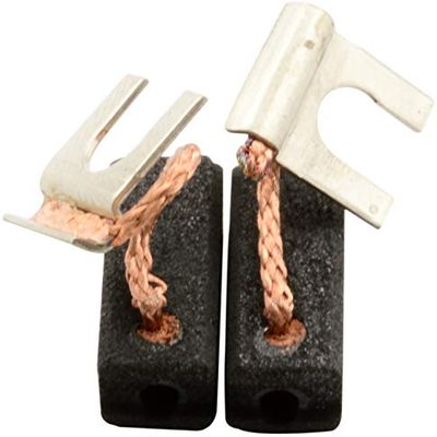 Buildalot Specialty Carbon Brushes CA-15-19390 Compatible with Metabo Shears KU 6872, 6.4 x 6.4 x 14.5 mm – With Automatic Shutoff, Cable and Plug – Replacement for Original Parts 34301082 & 343010820