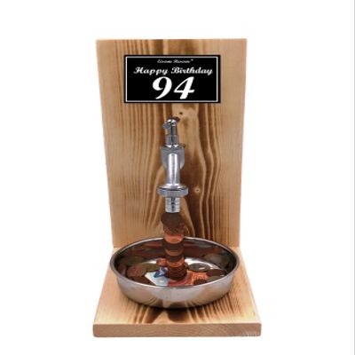 94th Birthday Gift for Men & Women – Iron Reserve Money Faucet