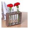 Geeyu ZHaonan Small Test Tube Vase with Wooden Stand view 4