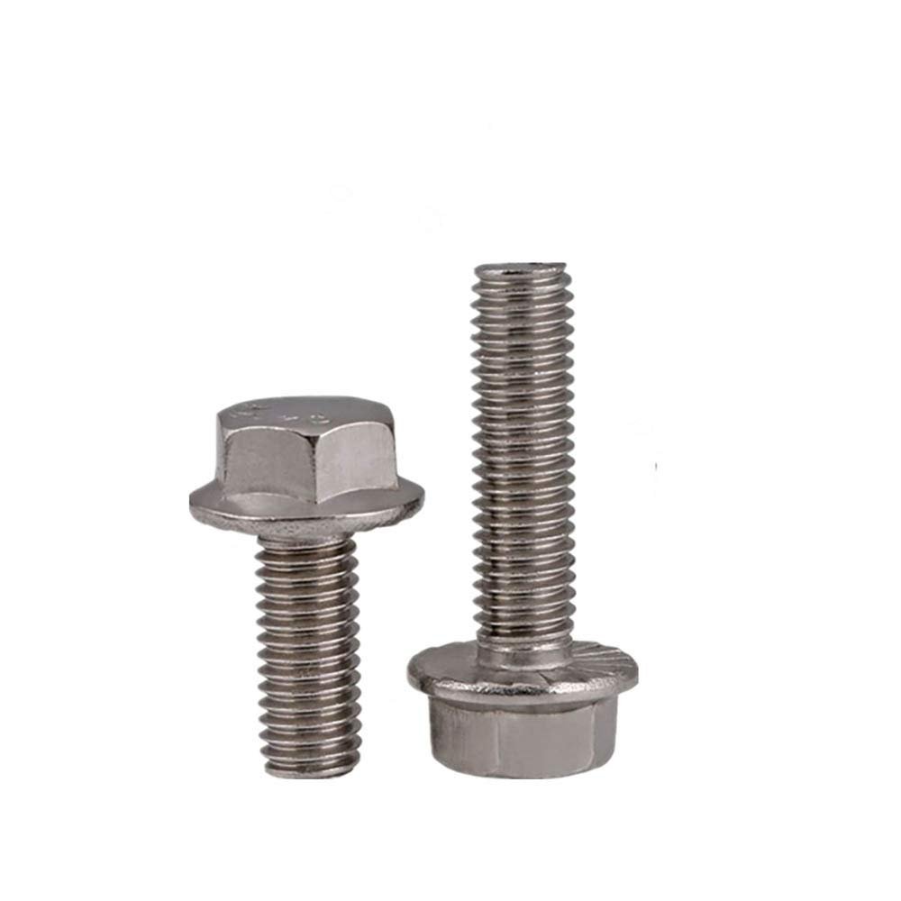 M8 Stainless Steel Flange Button-Head Hex Screws