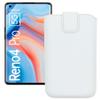 Suncase Leather Pouch for Oppo Reno4 Pro 5G with Silicone Case, White view 1
