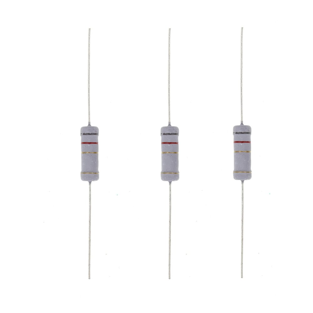 HUABAN 20-Pack 3 W 8.2 Ohm 5% Metal Oxide Film Resistors