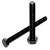 M6x30 DIN 933 Hex Bolts, 25-Pack, Black Steel, Class 8.8, Fully Threaded view 3