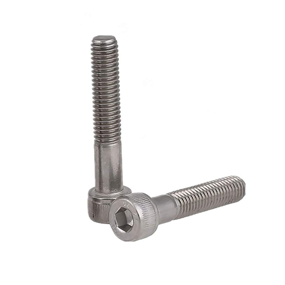 100 Stainless Steel Socket Head Cap Screws, M10 x 75 mm
