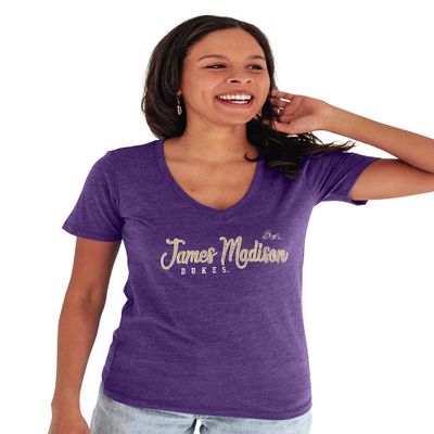 Blue 84 Women's Premium V-Neck Tri-Blend T-Shirt