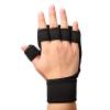 Half-Finger Gym Fitness Gloves with Palm Protection and Adjustable Wrist Wraps, Medium view 2