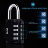Diyife 4-Digit Combination Padlock, Black view 2
