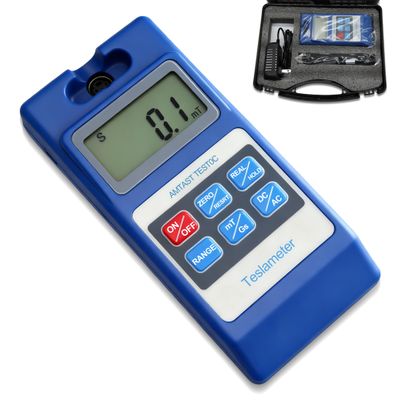 AMTAST TES10C Gauss/Tesla Meter with Polarity Detection